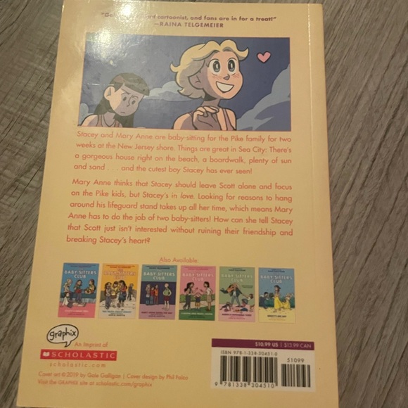 Boy Crazy Stacy: The Babysitters Club Book || Barely Used - Picture 2 of 2